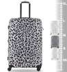 Obrazek Walizka podróżna TUCCI T-0158/3-M Winter Leopard - 57 L + 35% EXPANDER