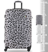 Obrazek Walizka podróżna TUCCI T-0158/3-L Winter Leopard - 88 L + 35% EXPANDER